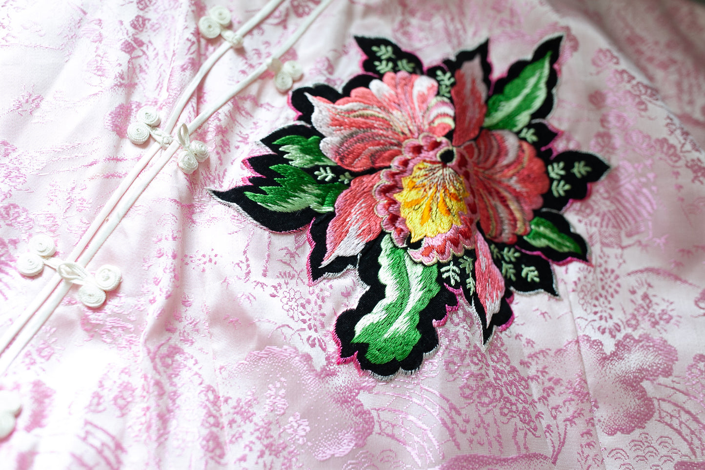 Vintage Dress - Made in Japan - Pink Dress