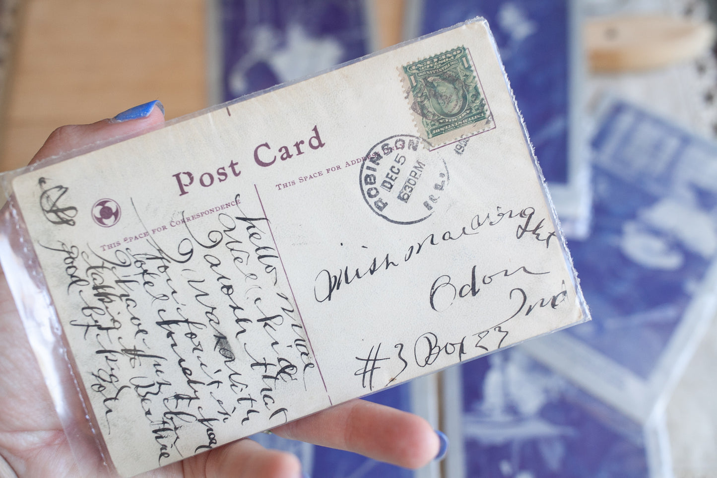 Antique Postcard- Postcards- Ephemera- Spooners Delight