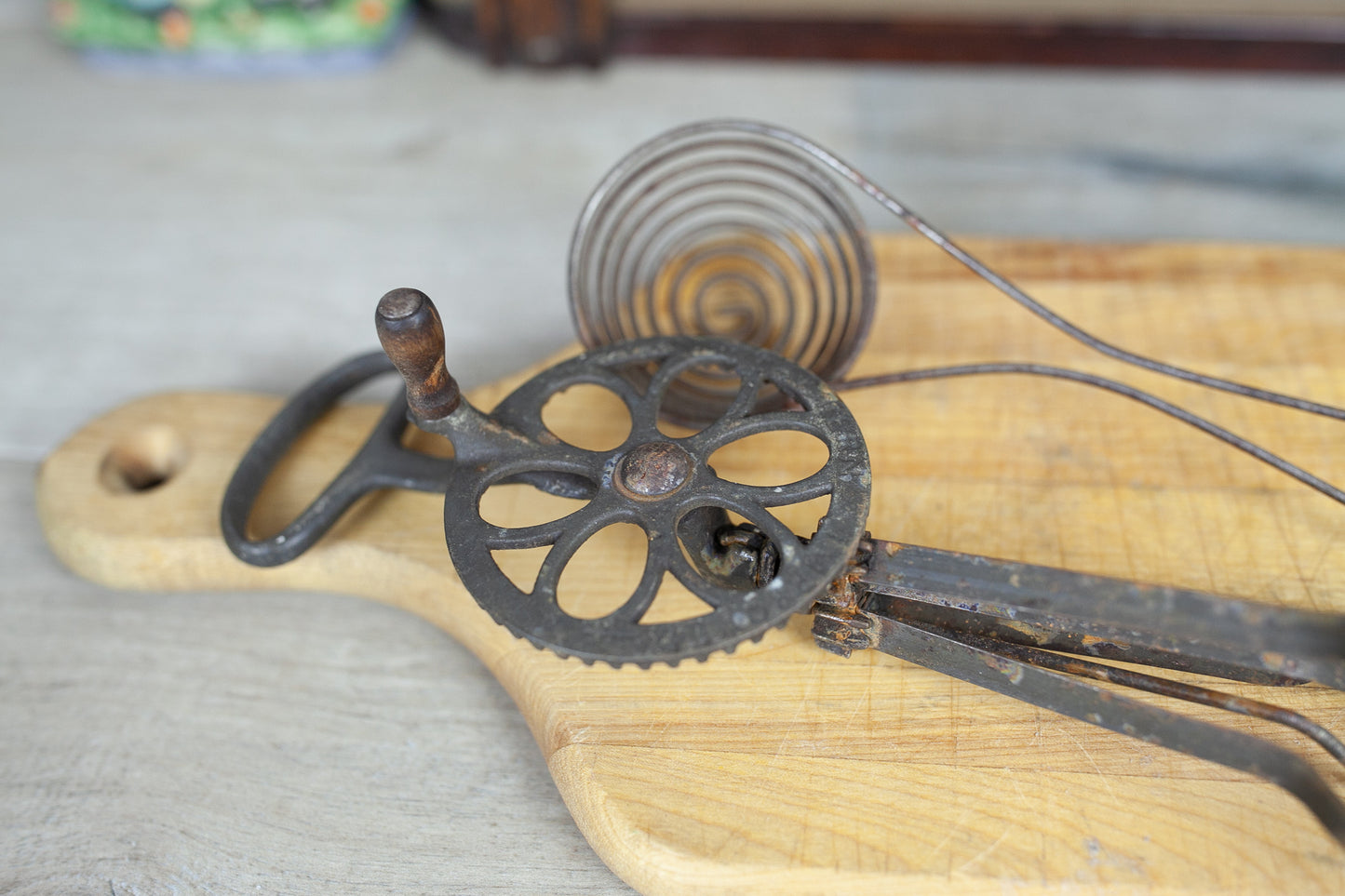 Vintage Kitchen Tools- Egg Separator and Egg Beater