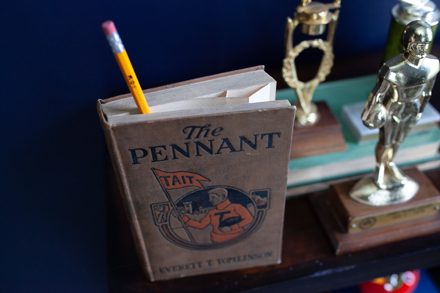 The Pennant by Everett T. Tomlinson - 1912 book - Football Book