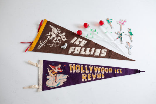 Ice Follies Pennant -Ice Capades