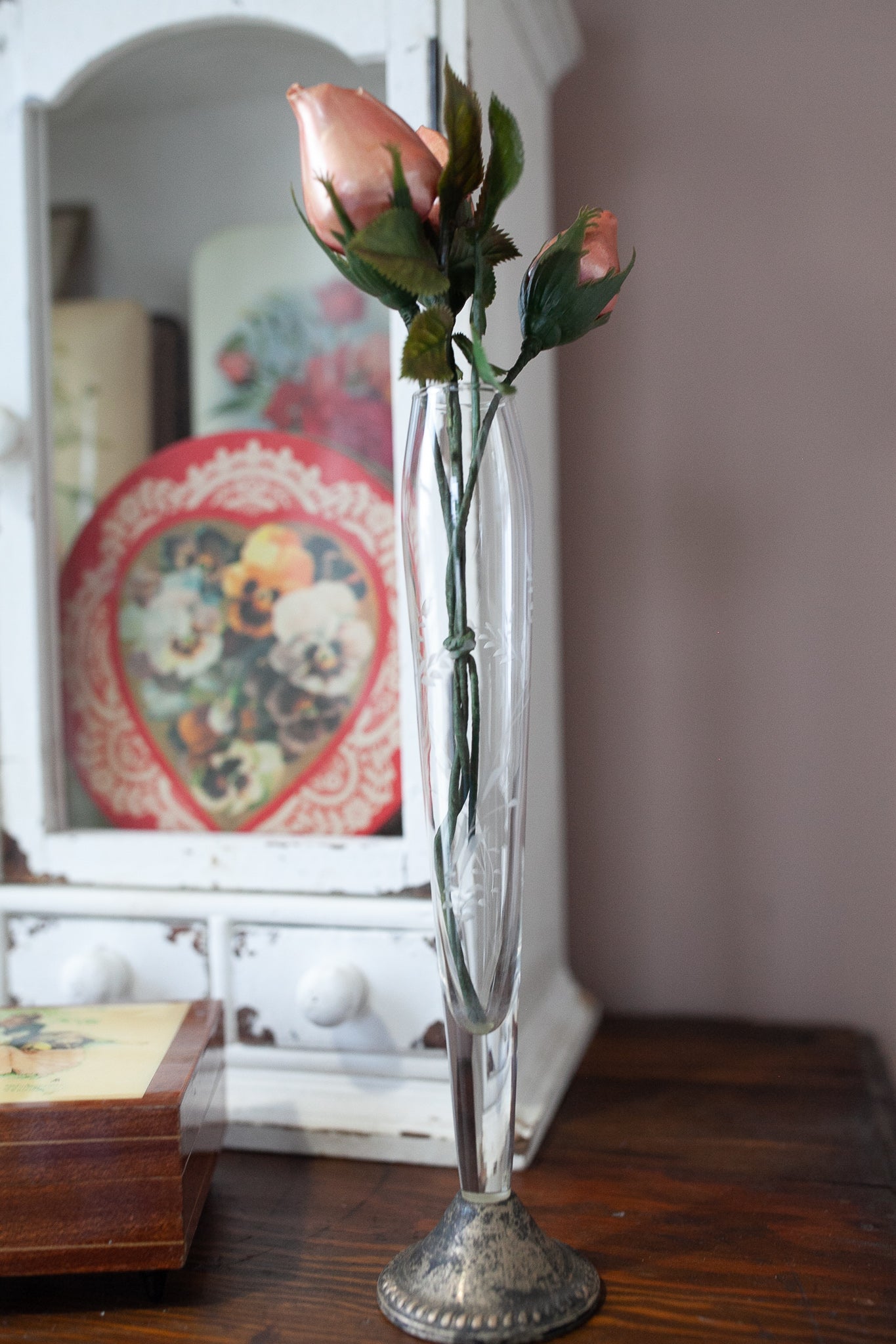 Antique Vase and flowers