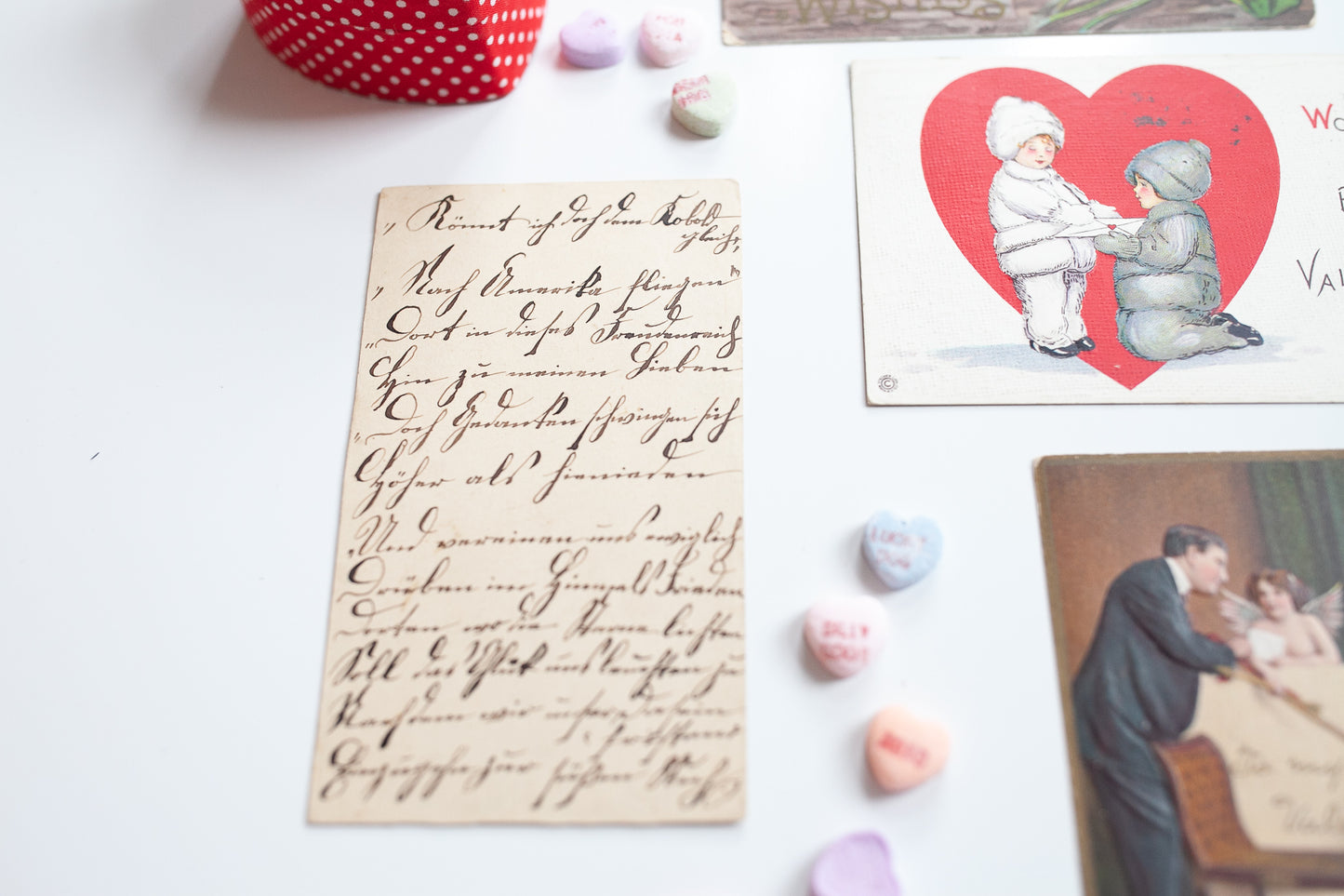 Antique Valentine Postcards