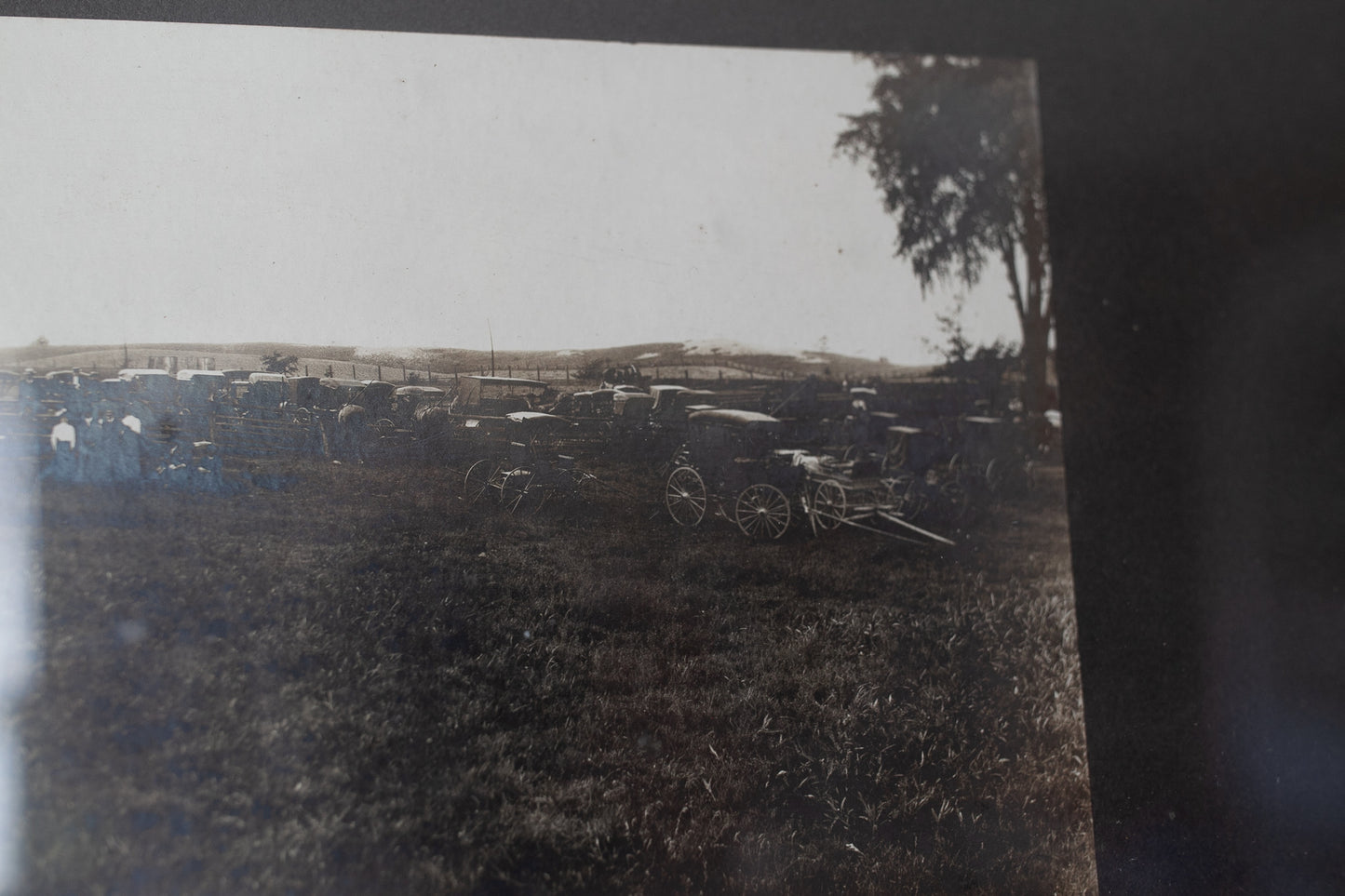 Panoramic Photograph Framed - Antique Yardlong Photo