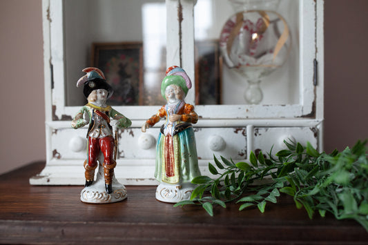 Vintage Couple Figurine- Occupied Japan Figurine -Dancing Couple