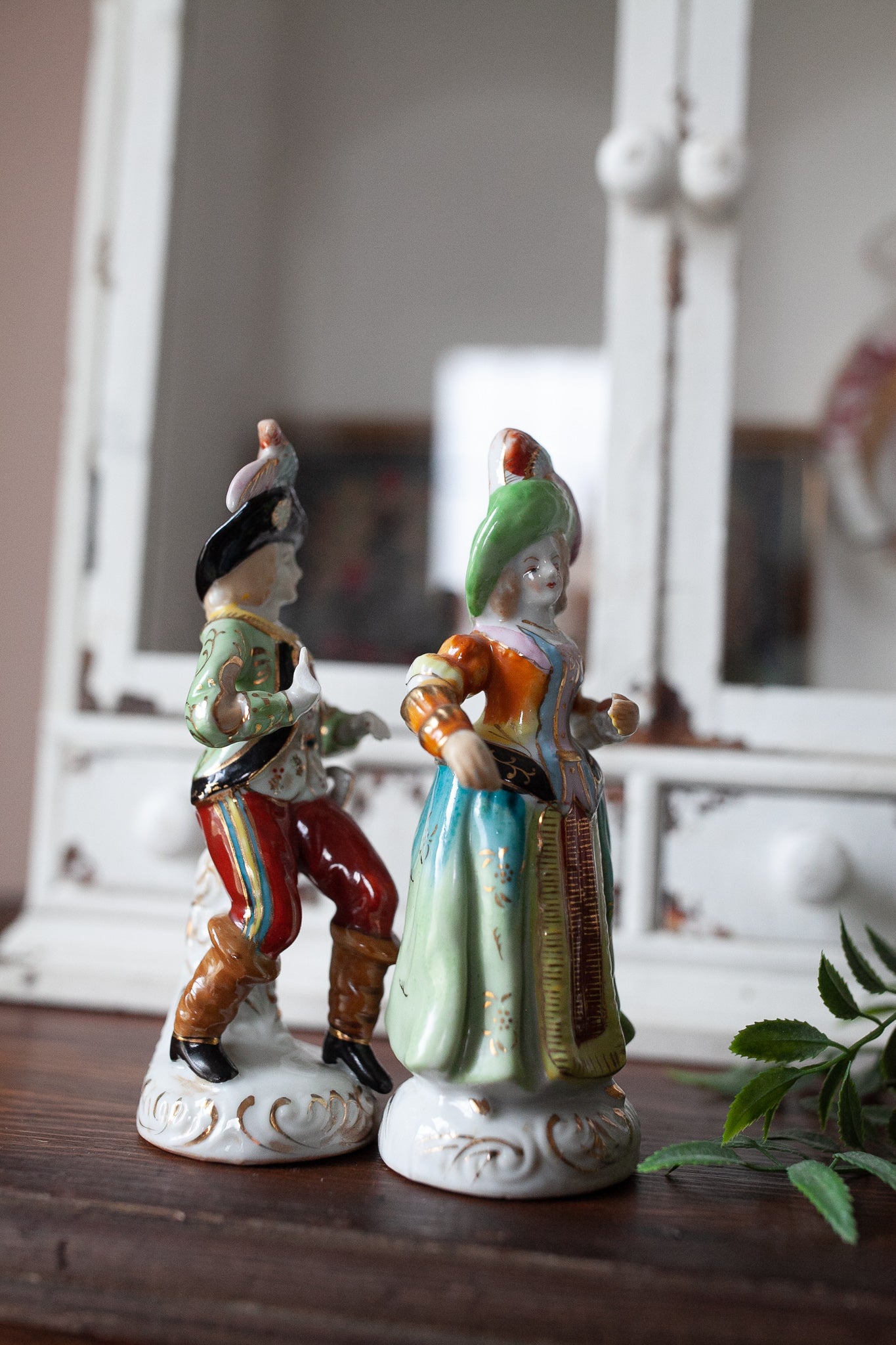 Vintage Couple Figurine- Occupied Japan Figurine -Dancing Couple
