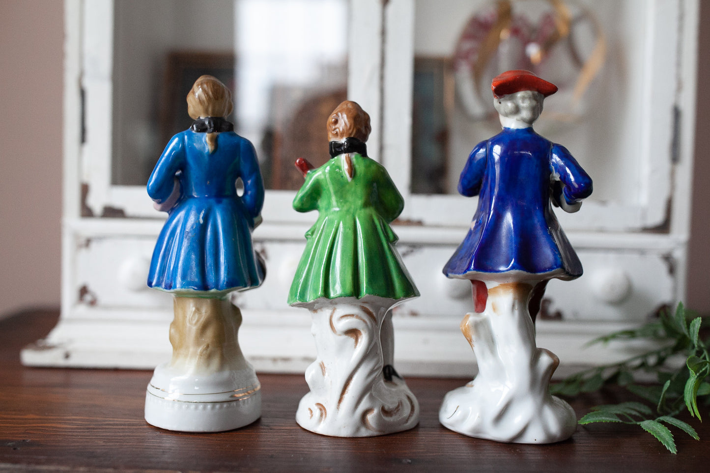 Vintage Figurine- Occupied Japan Figurines- Musical Figurines