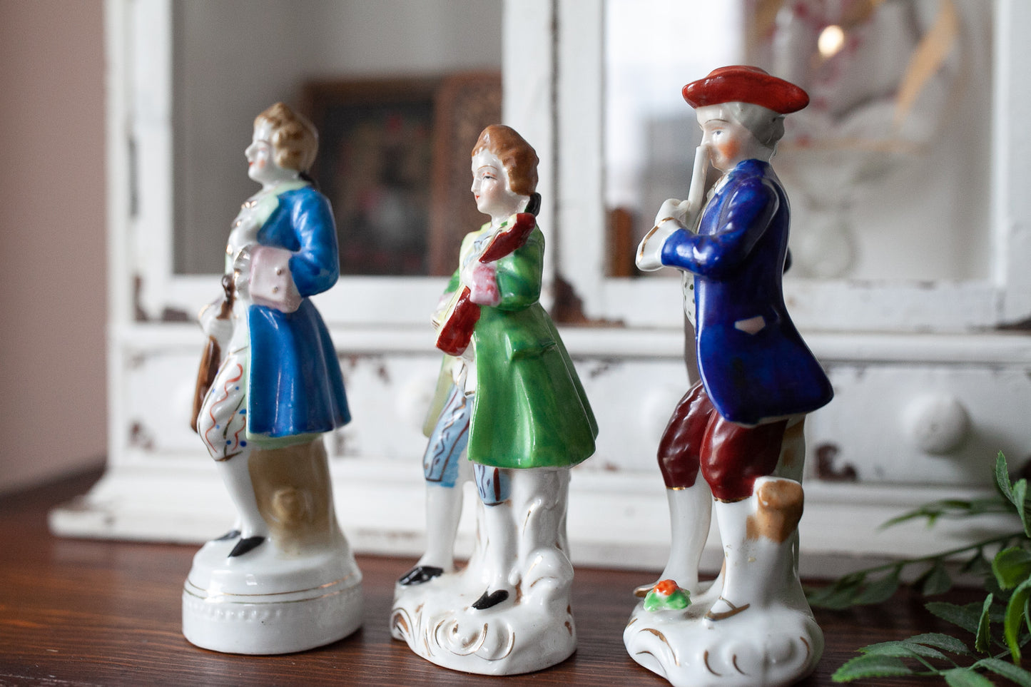 Vintage Figurine- Occupied Japan Figurines- Musical Figurines