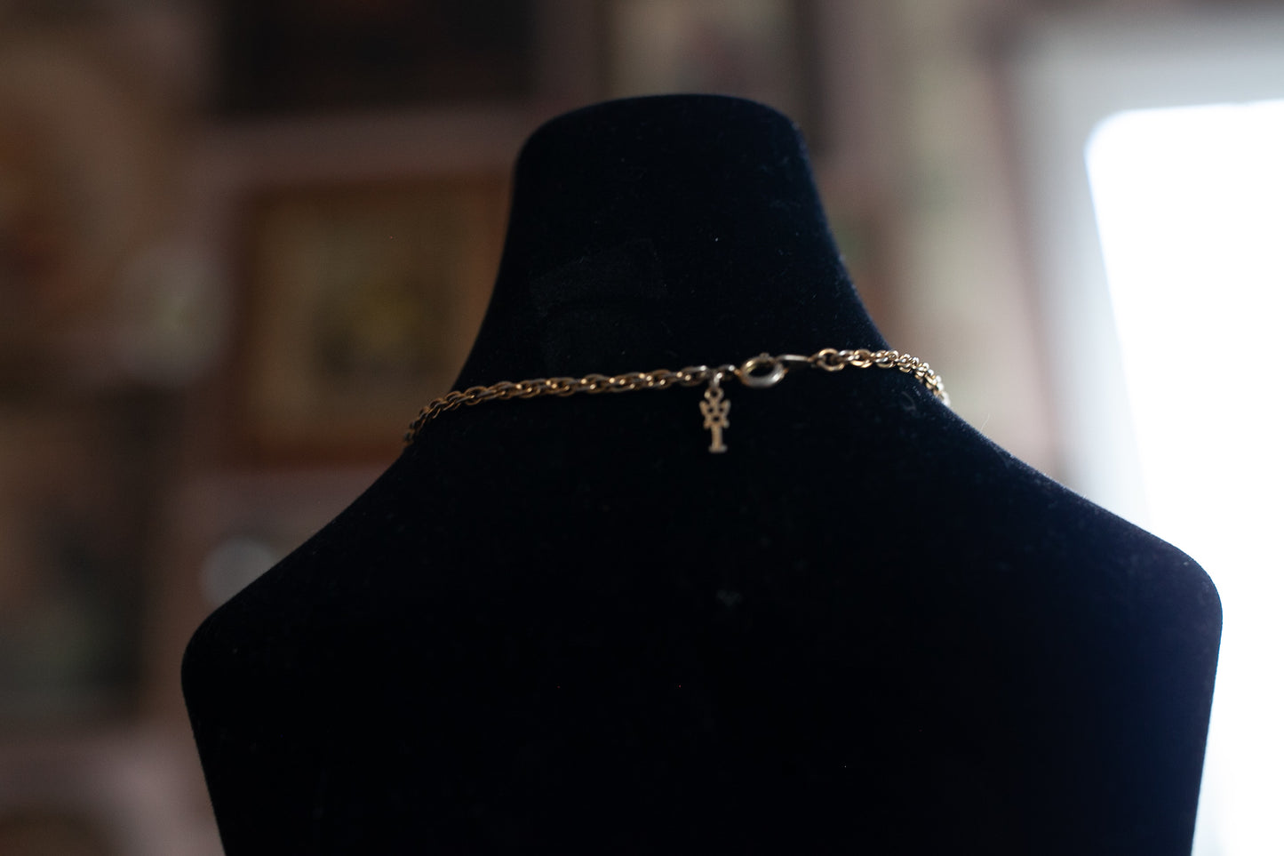 Vintage Virgo Necklace- Pendant