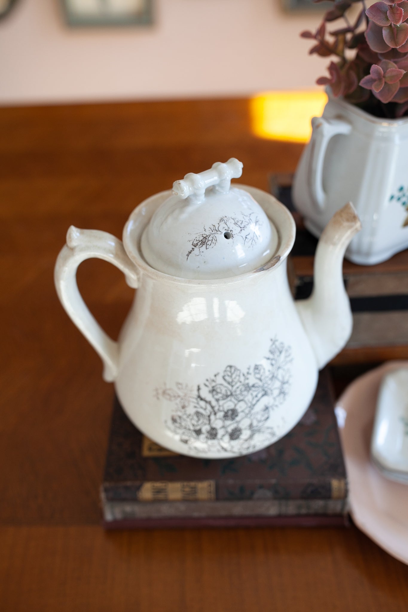 Teapot -Ironstone Teapot
