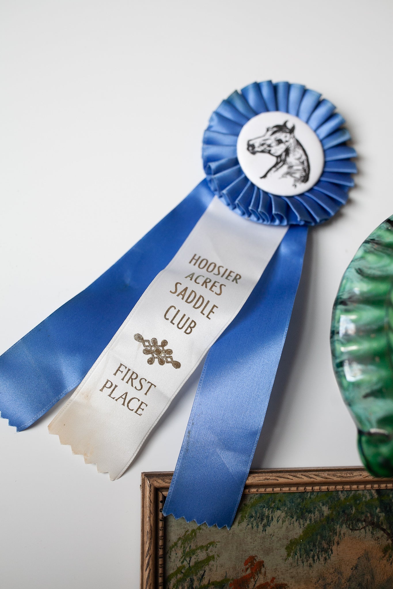 Vintage Horse Ribbon - Prize Ribbon