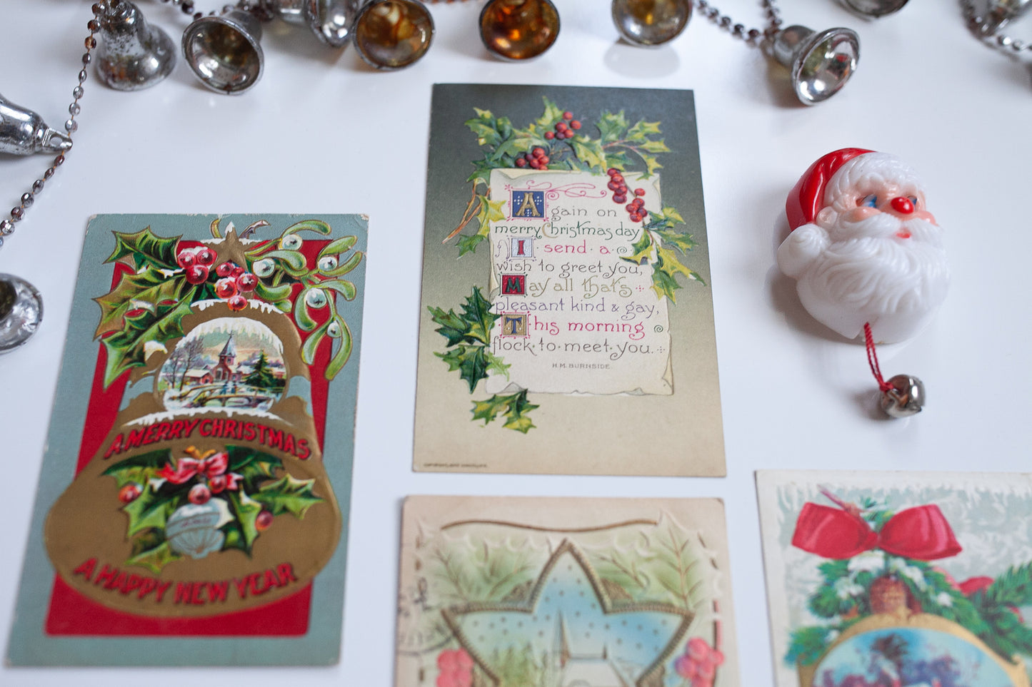 Antique Postcards -Christmas Postcards - Antique Christmas Greetings