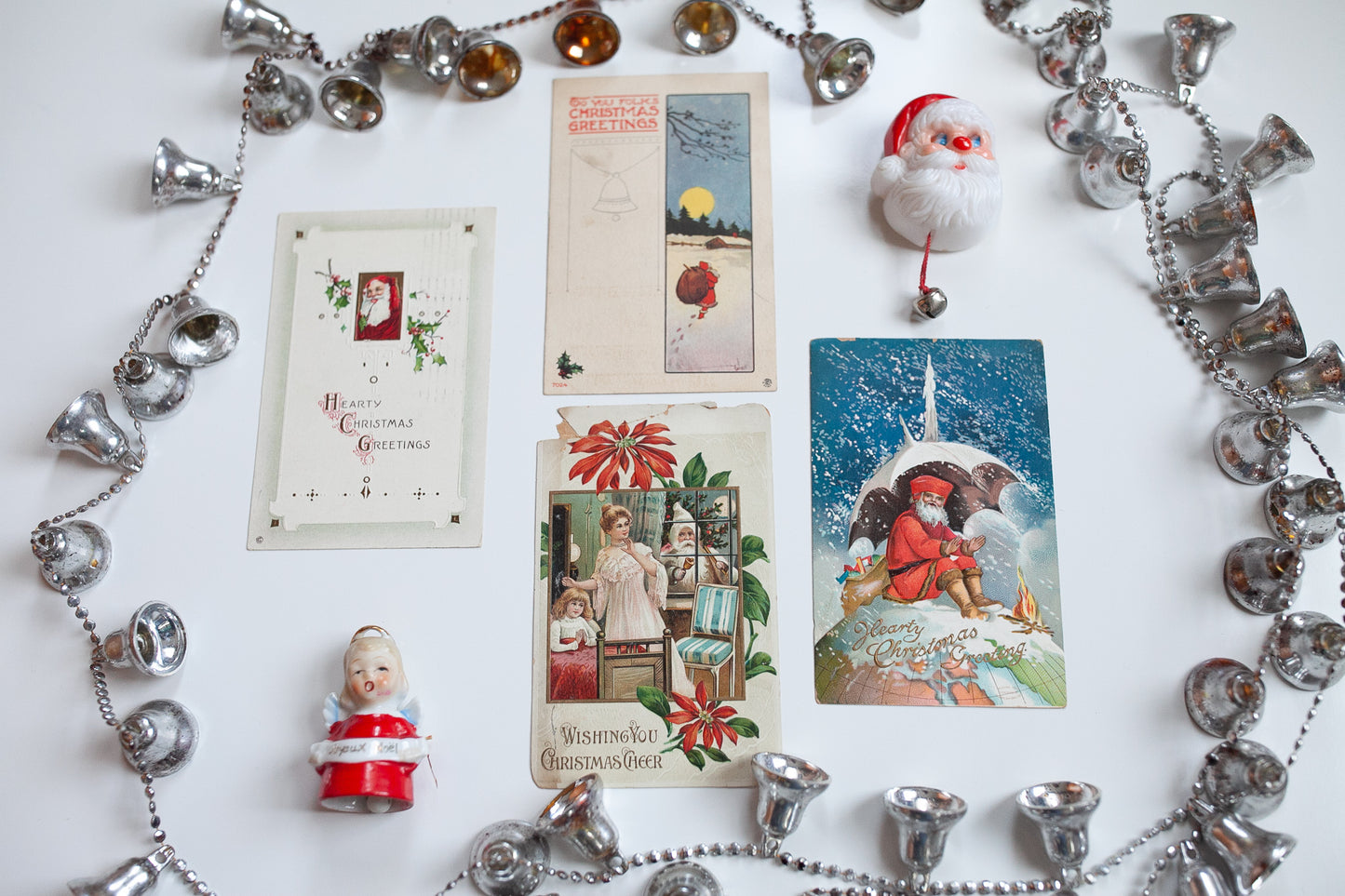 Antique Postcards -Christmas Postcards - Antique Christmas Greetings