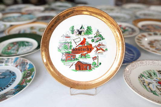 Kentucky Plate- Tourist Plate - Souvenir Plate