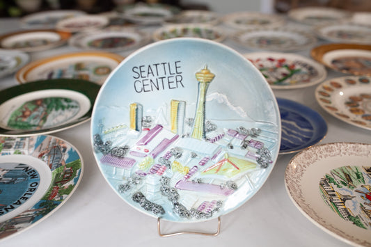 Seattle Plate- Tourist Plate - Souvenir Plate