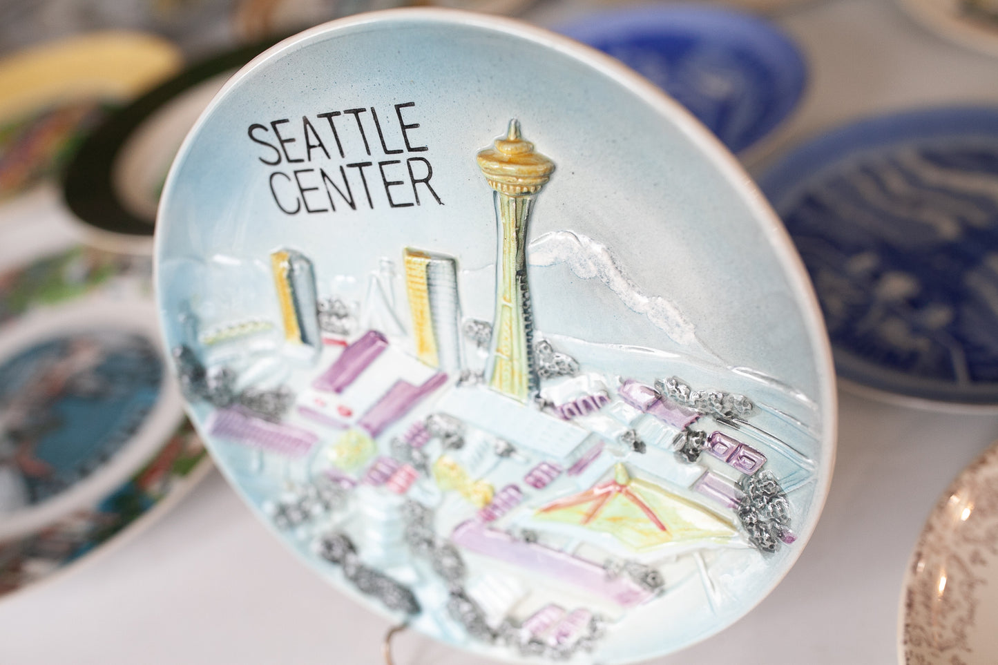 Seattle Plate- Tourist Plate - Souvenir Plate