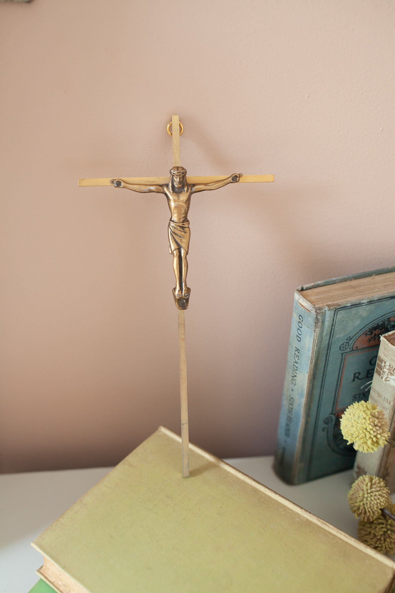 Vintage Crucifix -Gold Crucifix