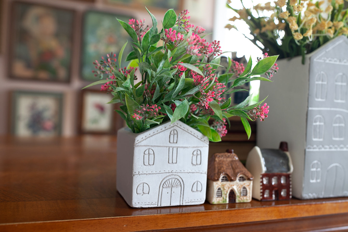 House Planter - House Vase - Little House