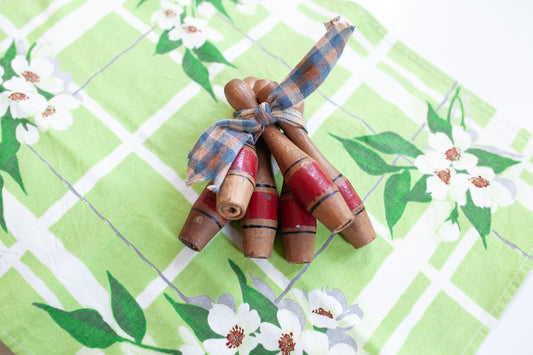 Mini Wooden Bowling Pins - Miniature wooden bowling pins