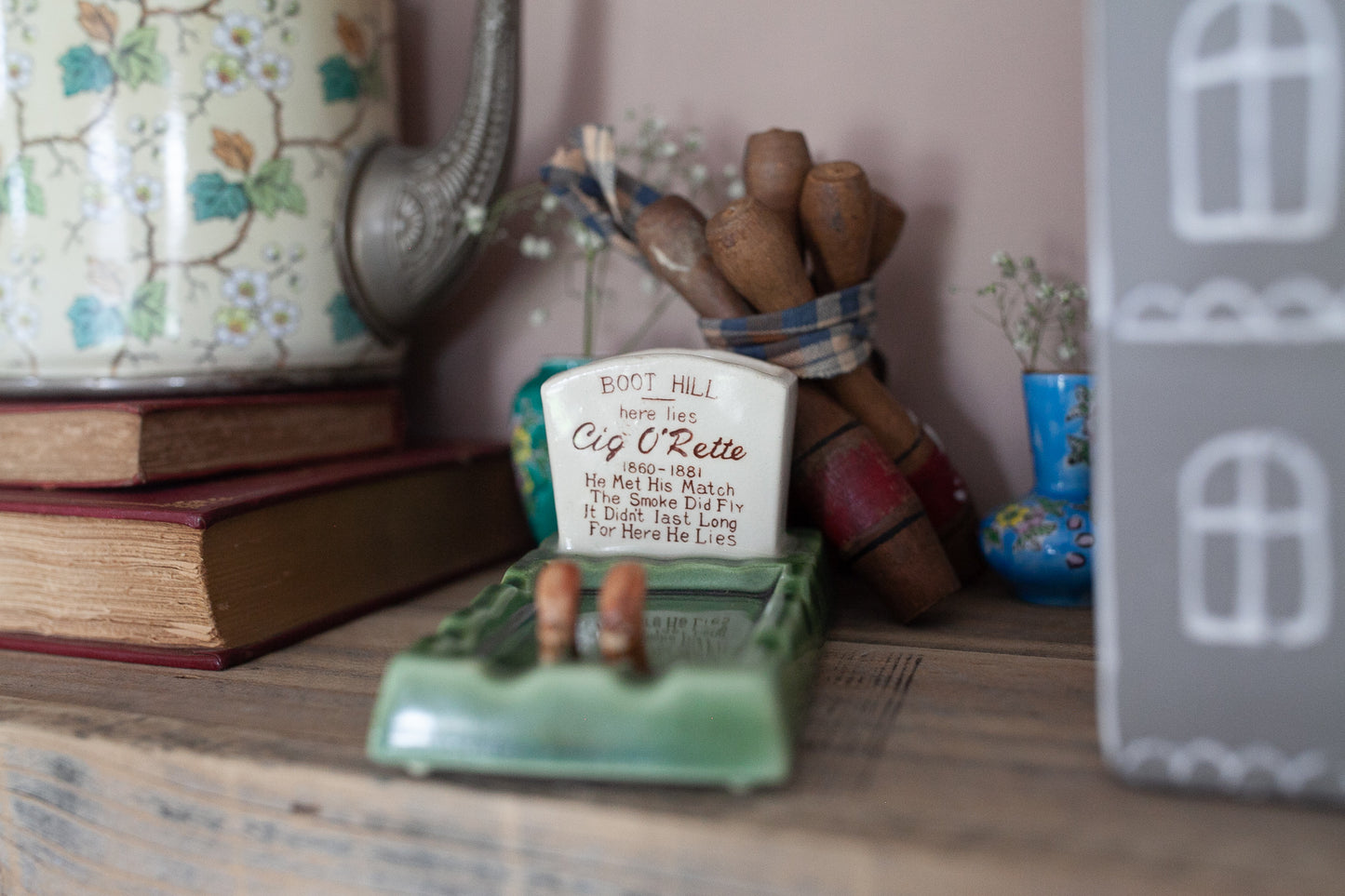 Vintage Ashtray -Boot Hill