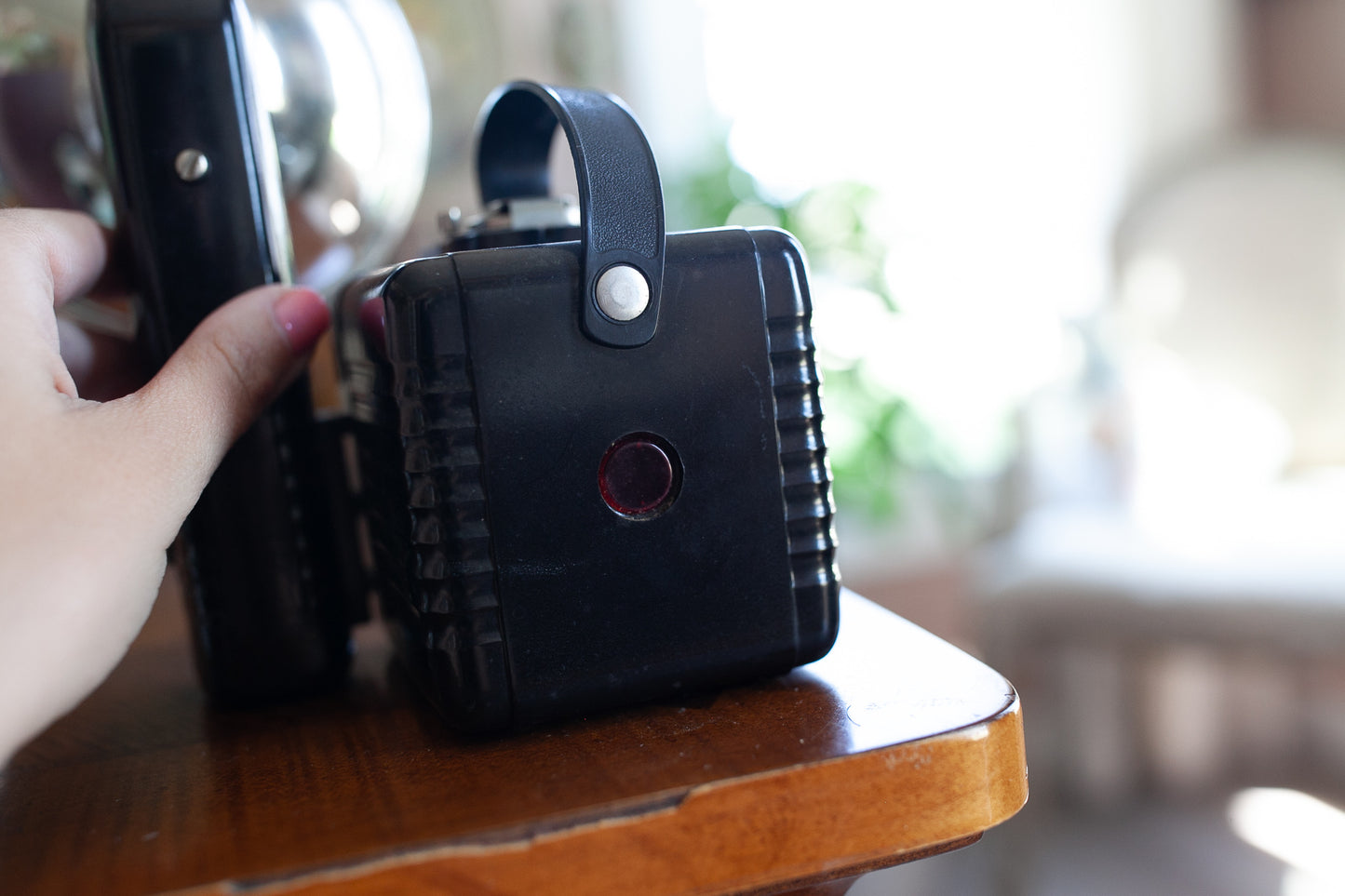 Vintage Brownie Hawkeye Camera with Flash