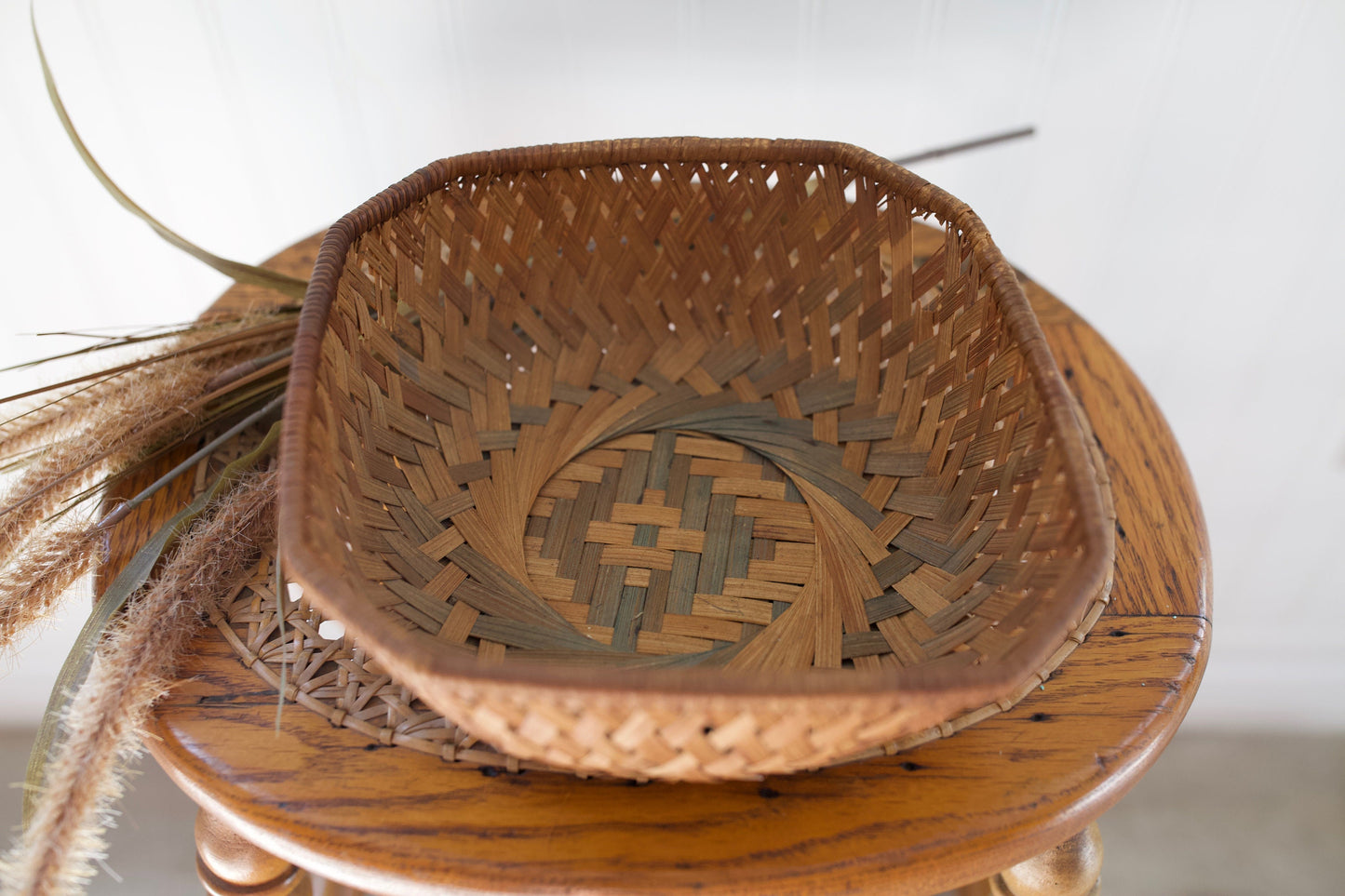 Vintage Woven Basket