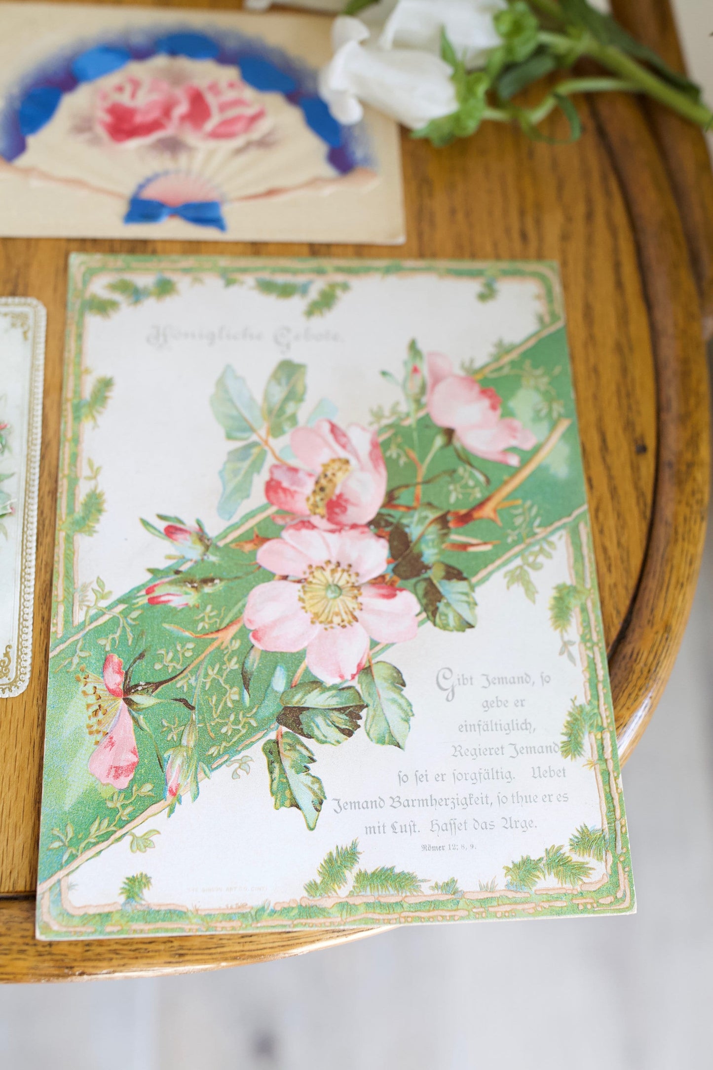 Vintage Ephemera - Floral Postcards - Antique Floral Post Cards - Ephemera