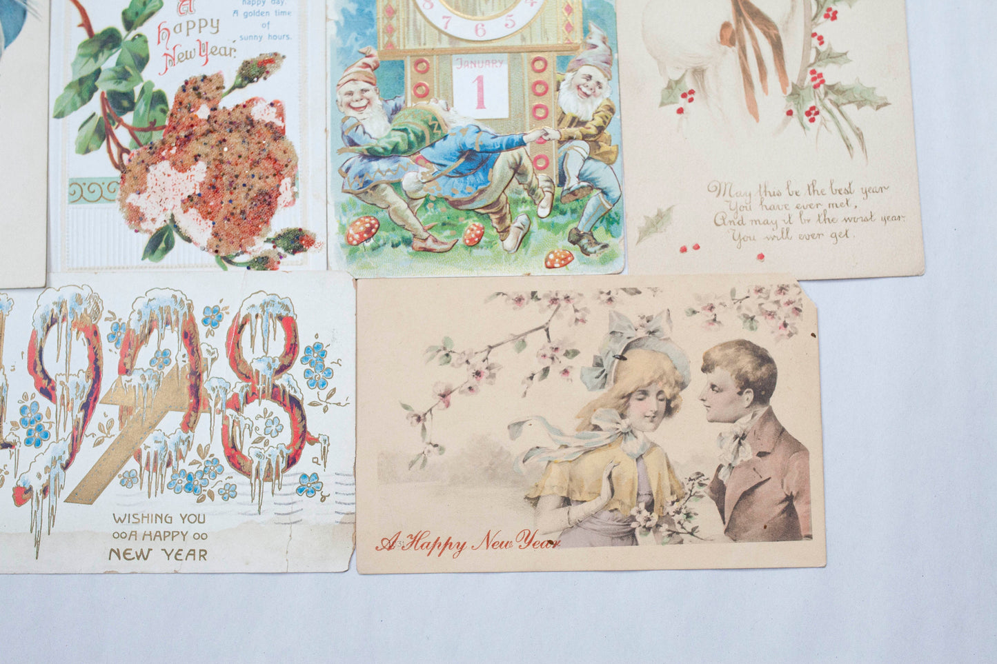 Vintage New Years Postcards - Vintage Postcards