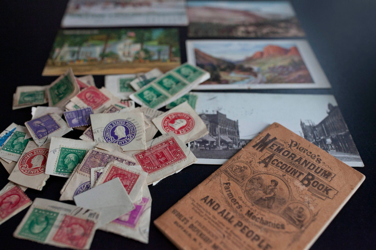 Vintage Stamp Collection