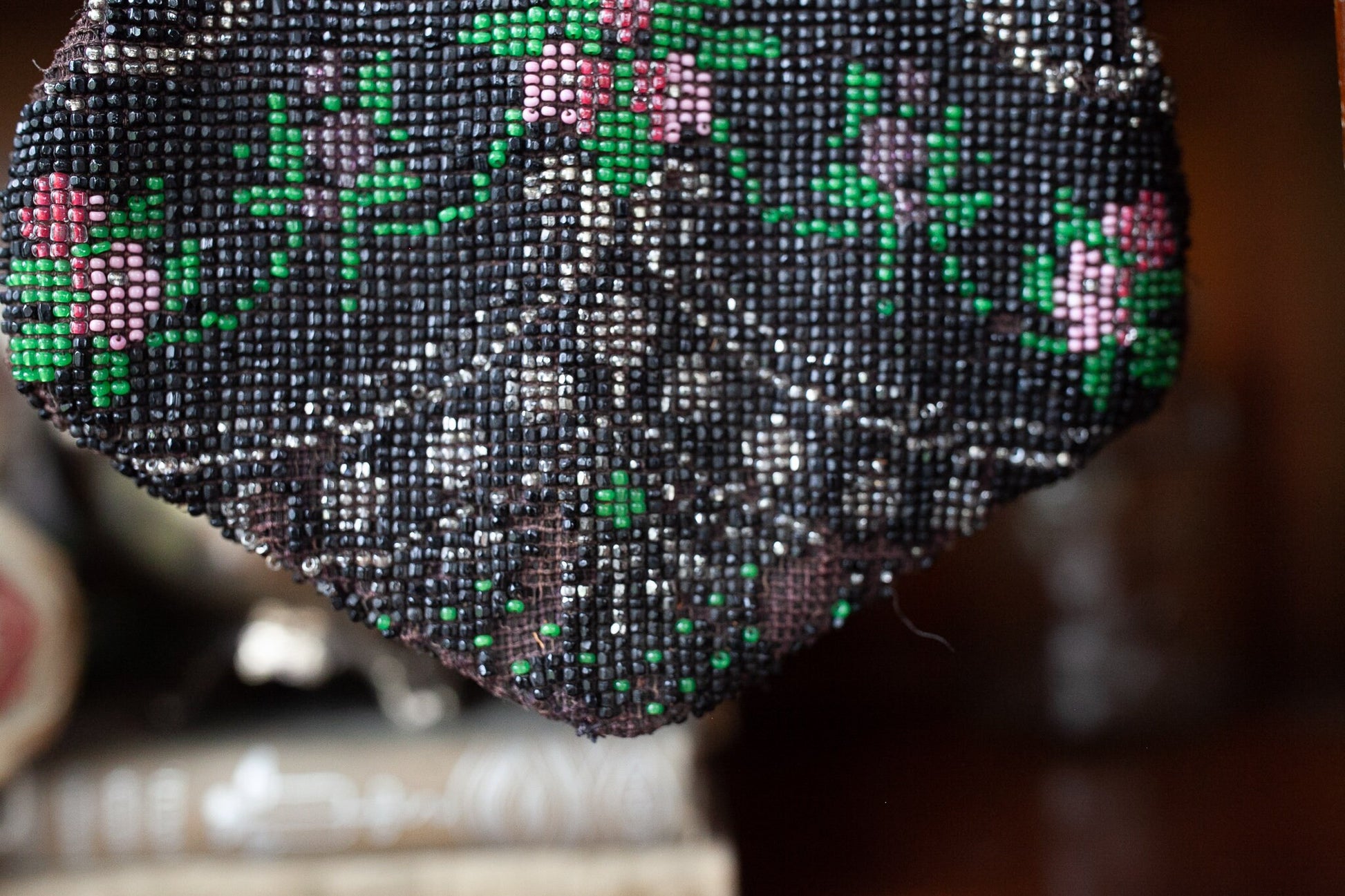 Antique Beaded Purse- Micro Bead Purse – The Antiqueher