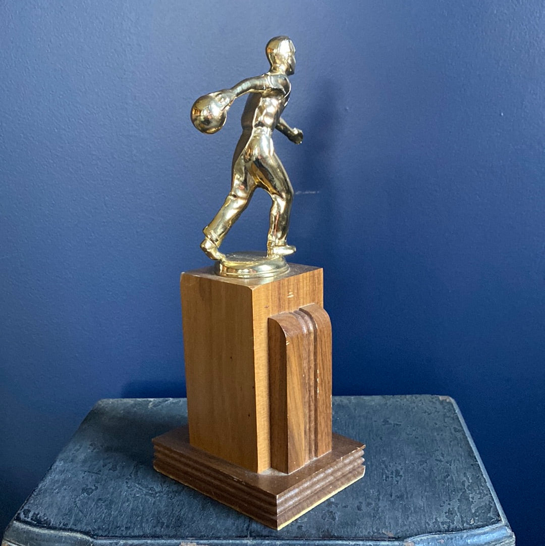 Vintage Trophy- Bowling Trophy