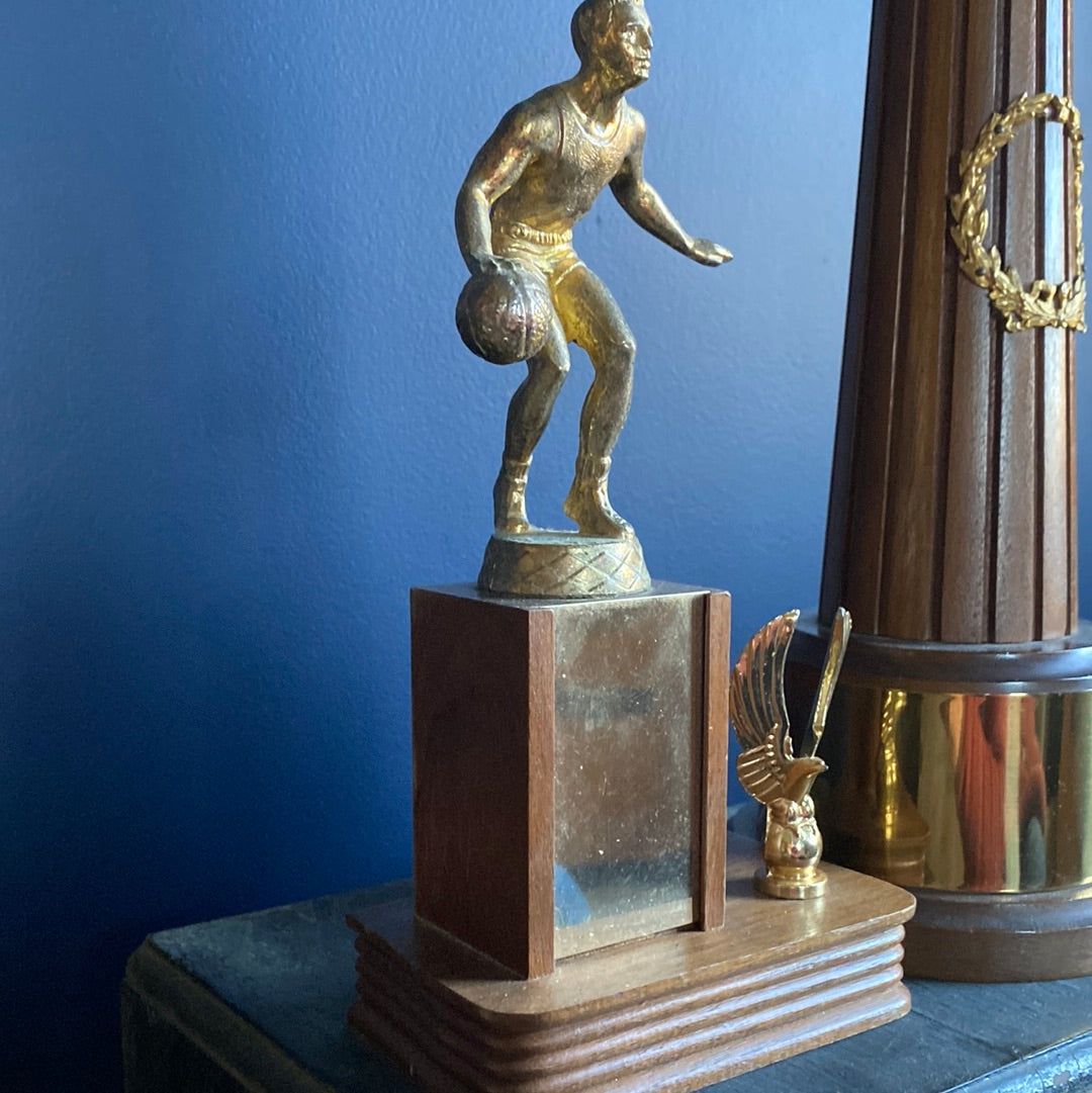 Vintage trophy- basketball trophy