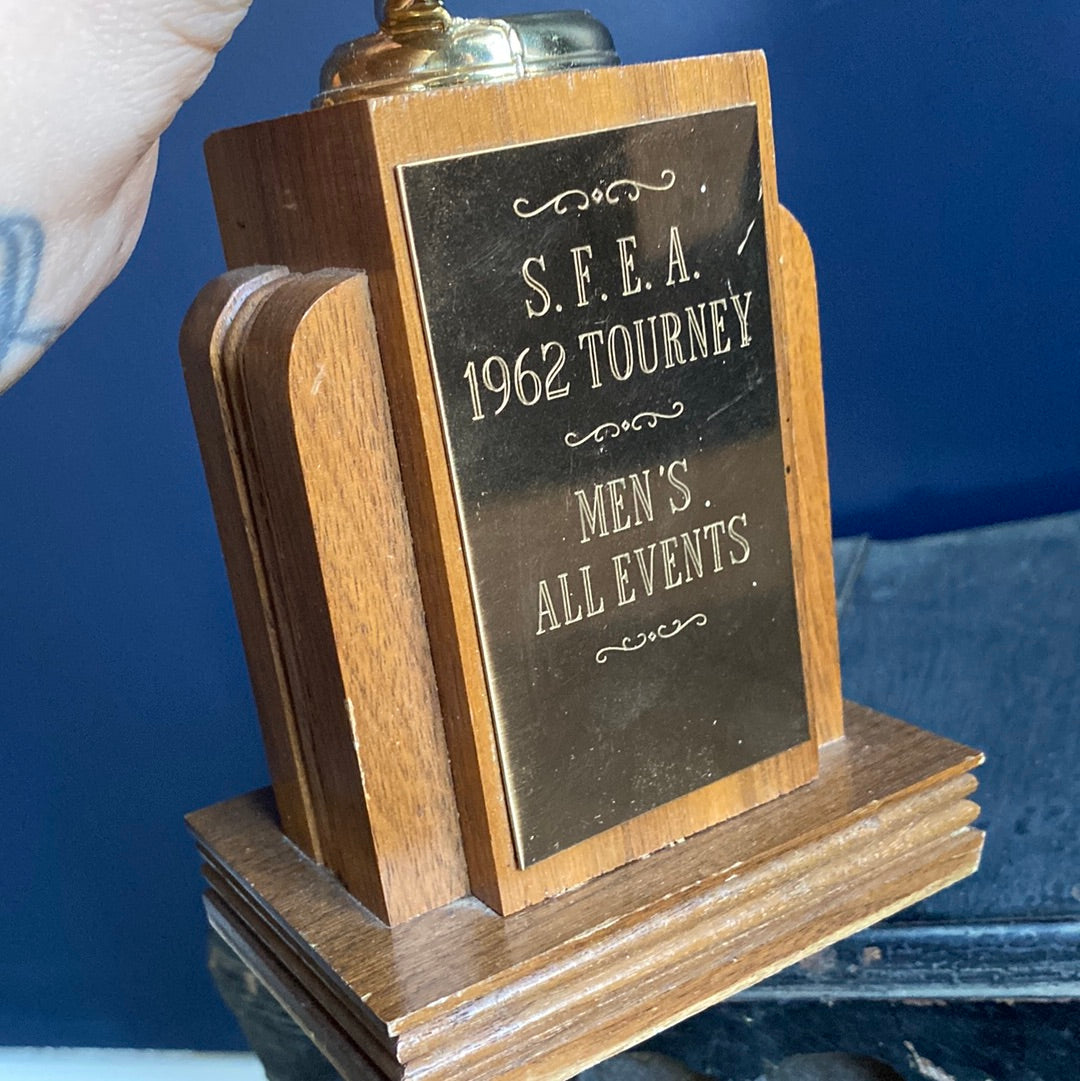 Vintage Trophy- Bowling Trophy