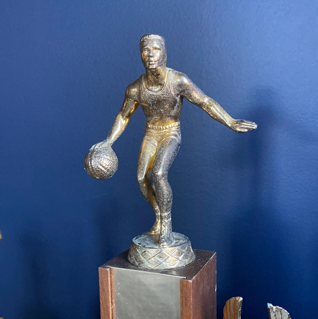 Vintage trophy- basketball trophy